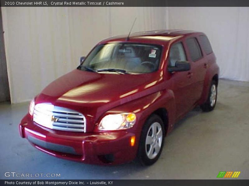 Crystal Red Metallic Tintcoat / Cashmere 2010 Chevrolet HHR LS