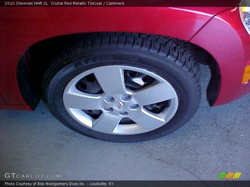 Crystal Red Metallic Tintcoat / Cashmere 2010 Chevrolet HHR LS
