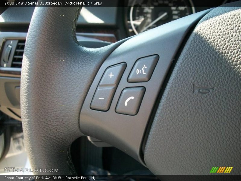 Arctic Metallic / Gray 2008 BMW 3 Series 328xi Sedan