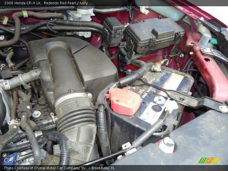 Redondo Red Pearl / Ivory 2006 Honda CR-V LX