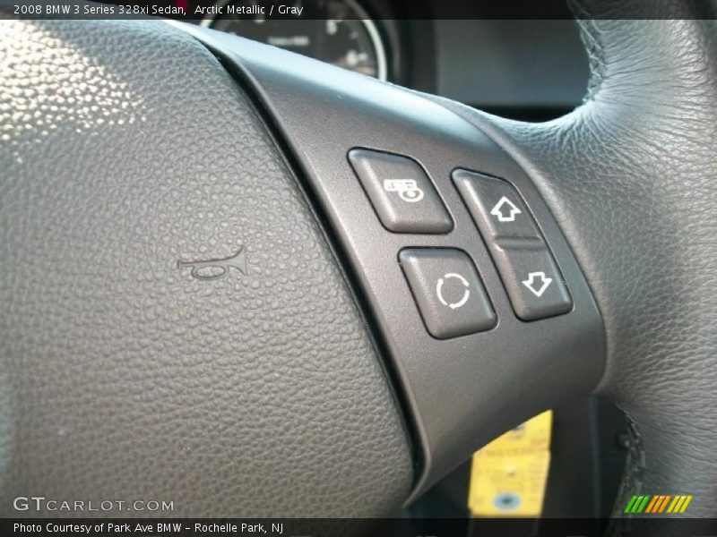 Arctic Metallic / Gray 2008 BMW 3 Series 328xi Sedan