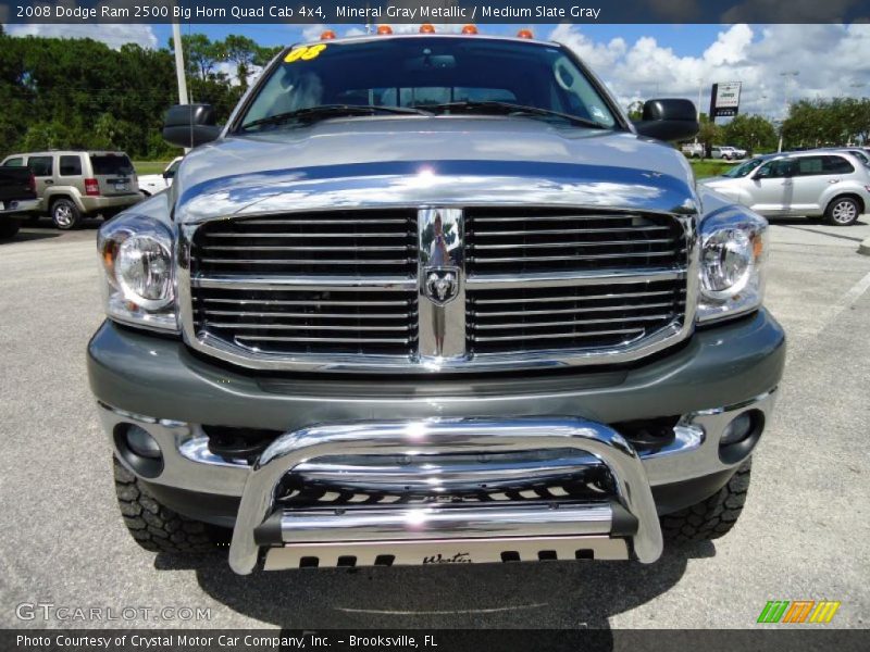 Mineral Gray Metallic / Medium Slate Gray 2008 Dodge Ram 2500 Big Horn Quad Cab 4x4