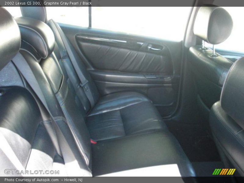 Graphite Gray Pearl / Black 2002 Lexus GS 300