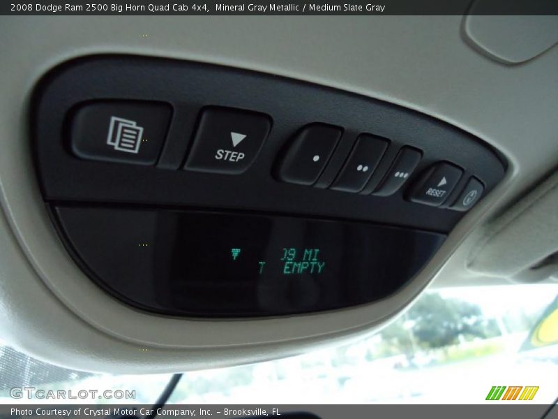 Mineral Gray Metallic / Medium Slate Gray 2008 Dodge Ram 2500 Big Horn Quad Cab 4x4