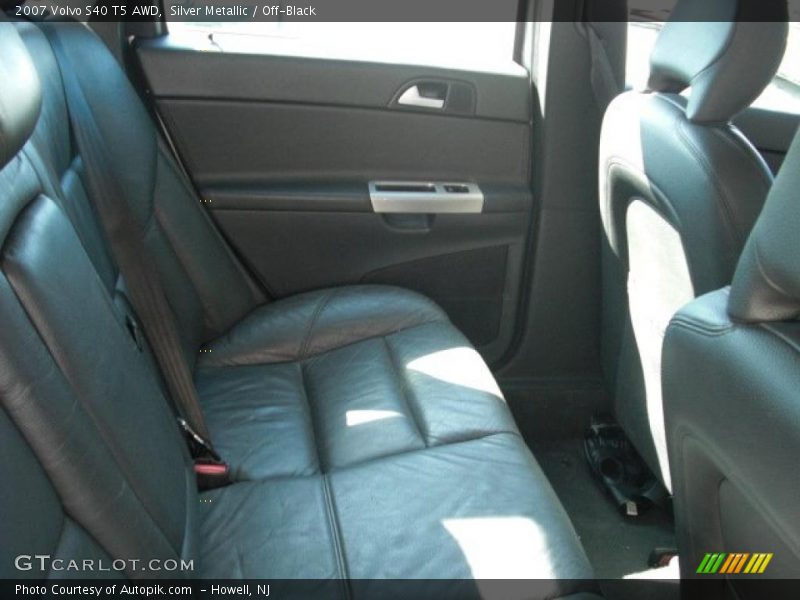 Silver Metallic / Off-Black 2007 Volvo S40 T5 AWD