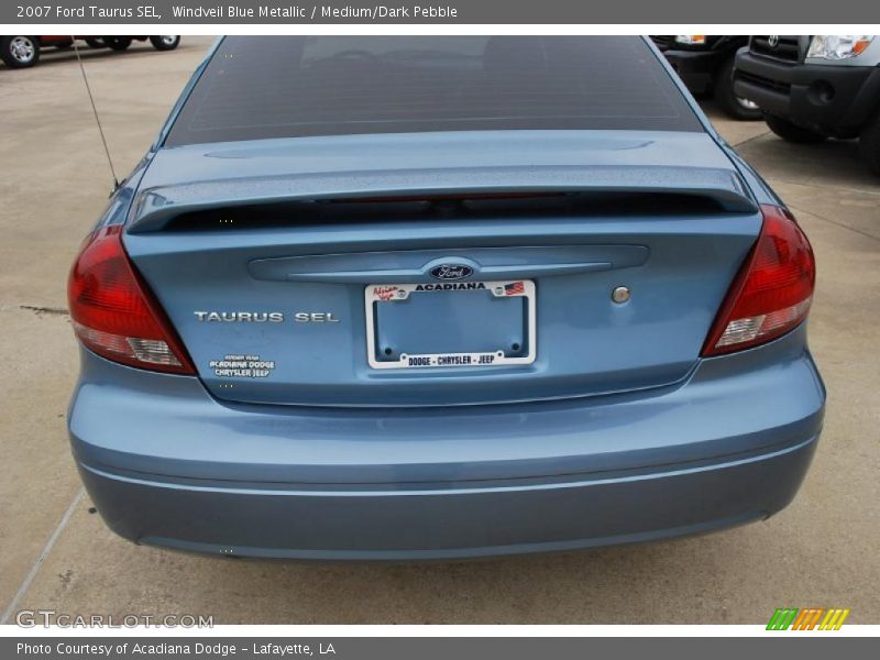 Windveil Blue Metallic / Medium/Dark Pebble 2007 Ford Taurus SEL