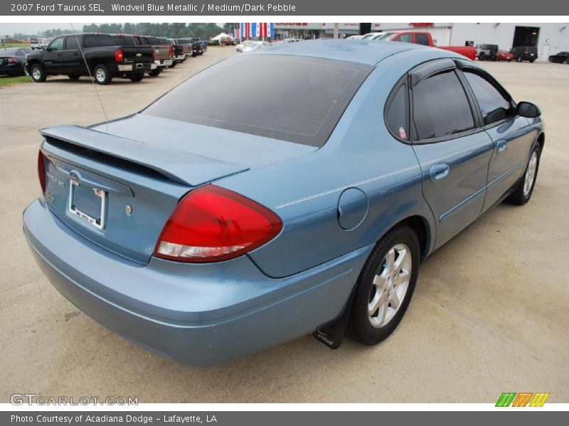 Windveil Blue Metallic / Medium/Dark Pebble 2007 Ford Taurus SEL