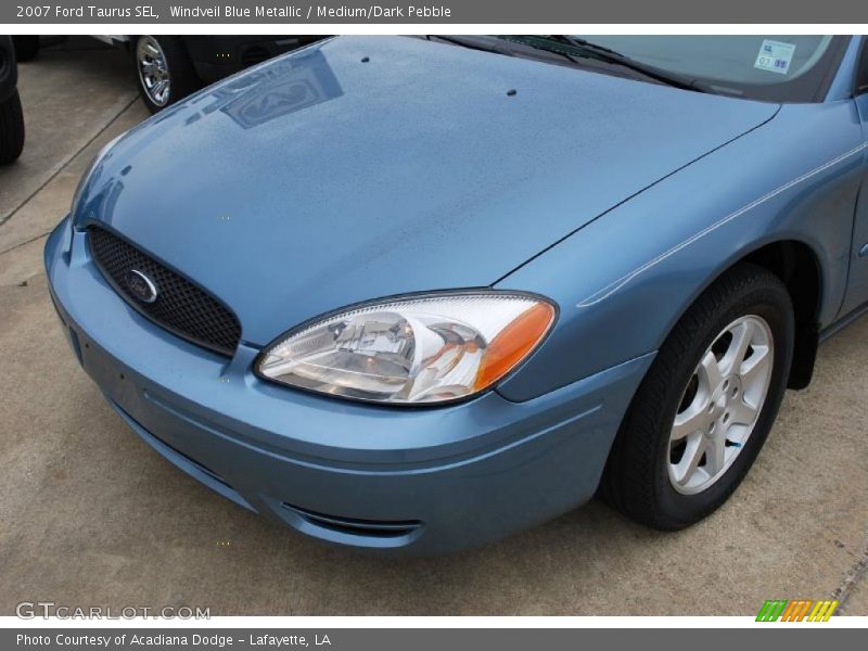 Windveil Blue Metallic / Medium/Dark Pebble 2007 Ford Taurus SEL