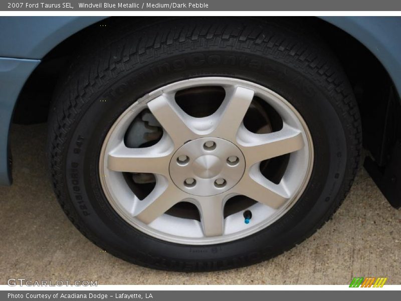 Windveil Blue Metallic / Medium/Dark Pebble 2007 Ford Taurus SEL