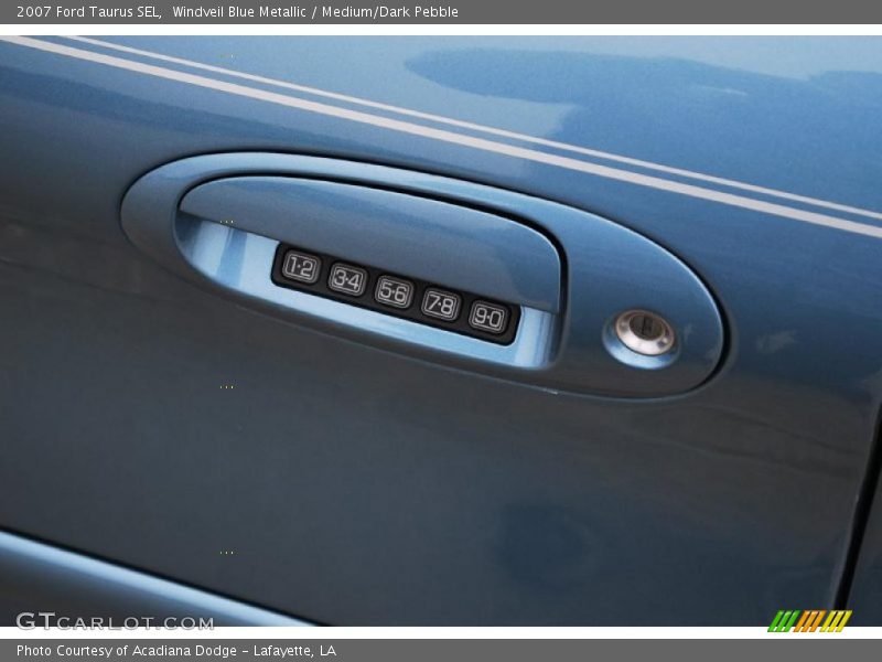 Windveil Blue Metallic / Medium/Dark Pebble 2007 Ford Taurus SEL