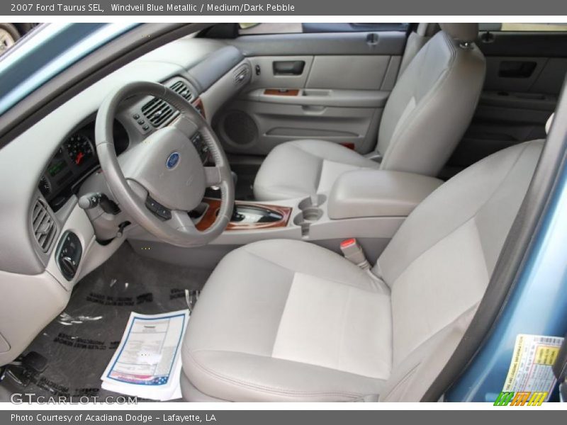 Windveil Blue Metallic / Medium/Dark Pebble 2007 Ford Taurus SEL