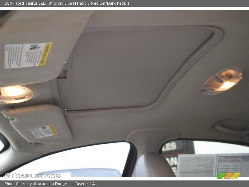 Windveil Blue Metallic / Medium/Dark Pebble 2007 Ford Taurus SEL
