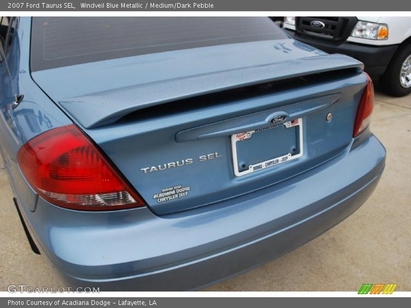 Windveil Blue Metallic / Medium/Dark Pebble 2007 Ford Taurus SEL