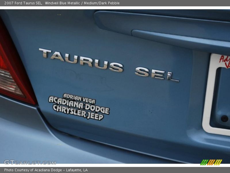 Windveil Blue Metallic / Medium/Dark Pebble 2007 Ford Taurus SEL