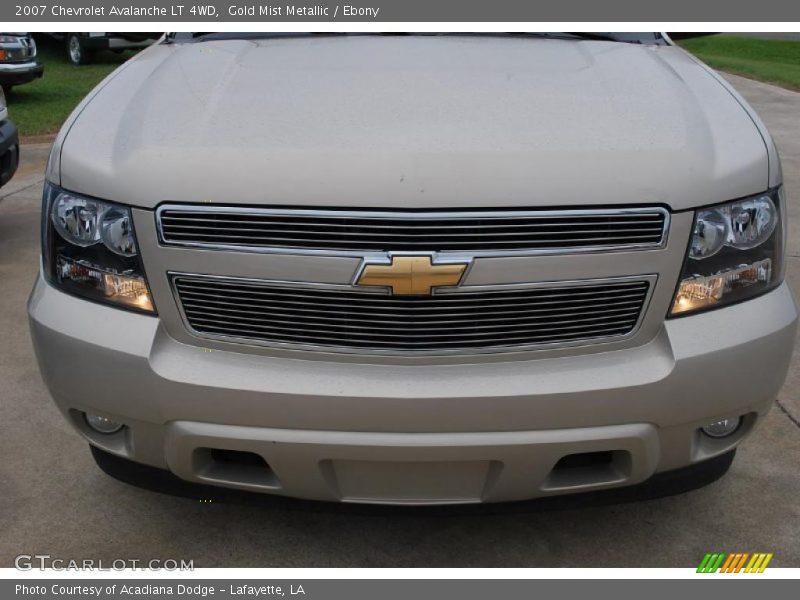 Gold Mist Metallic / Ebony 2007 Chevrolet Avalanche LT 4WD