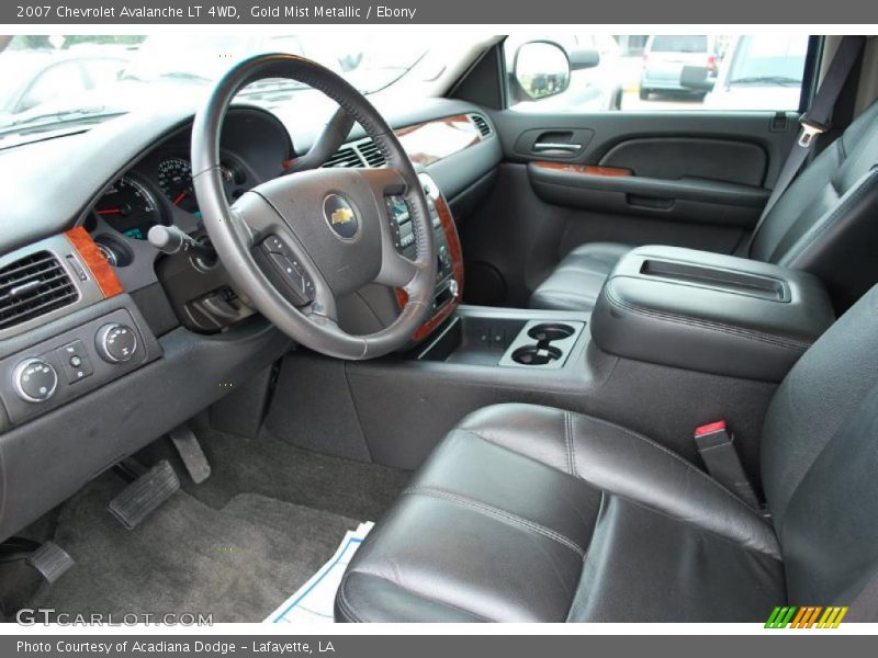 Gold Mist Metallic / Ebony 2007 Chevrolet Avalanche LT 4WD