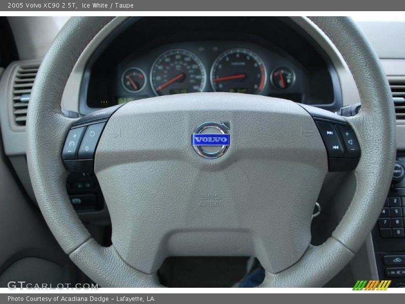 Ice White / Taupe 2005 Volvo XC90 2.5T