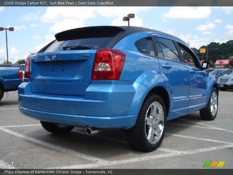 Surf Blue Pearl / Dark Slate Gray/Blue 2008 Dodge Caliber R/T