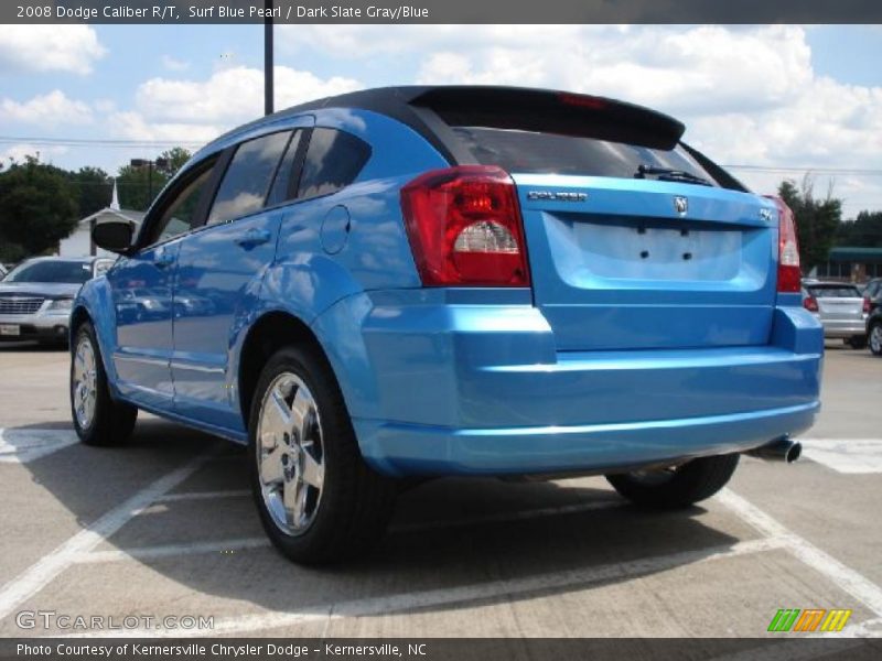 Surf Blue Pearl / Dark Slate Gray/Blue 2008 Dodge Caliber R/T