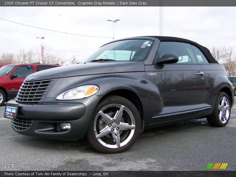Graphite Gray Metallic / Dark Slate Gray 2005 Chrysler PT Cruiser GT Convertible