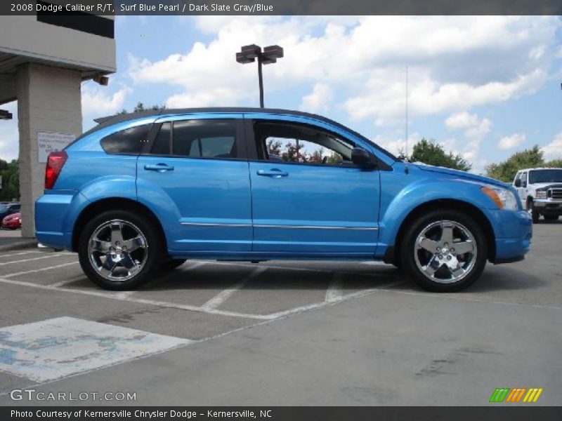 Surf Blue Pearl / Dark Slate Gray/Blue 2008 Dodge Caliber R/T