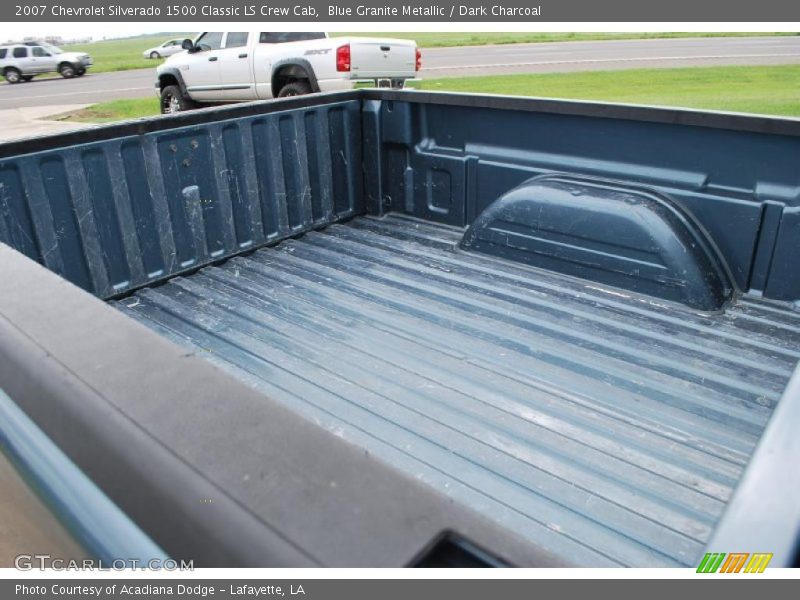Blue Granite Metallic / Dark Charcoal 2007 Chevrolet Silverado 1500 Classic LS Crew Cab