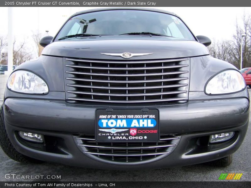 Graphite Gray Metallic / Dark Slate Gray 2005 Chrysler PT Cruiser GT Convertible
