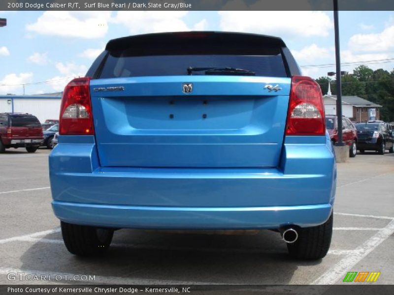 Surf Blue Pearl / Dark Slate Gray/Blue 2008 Dodge Caliber R/T