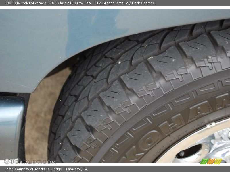 Blue Granite Metallic / Dark Charcoal 2007 Chevrolet Silverado 1500 Classic LS Crew Cab