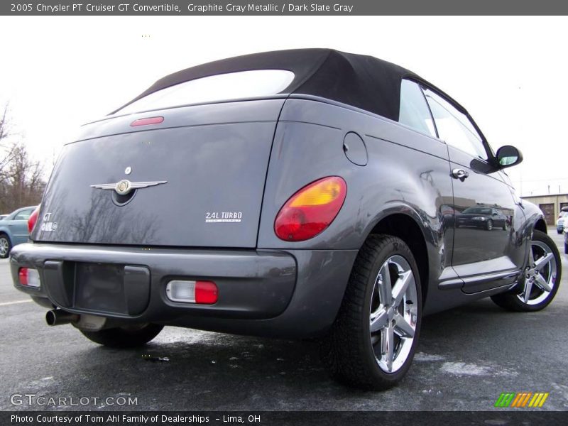 Graphite Gray Metallic / Dark Slate Gray 2005 Chrysler PT Cruiser GT Convertible
