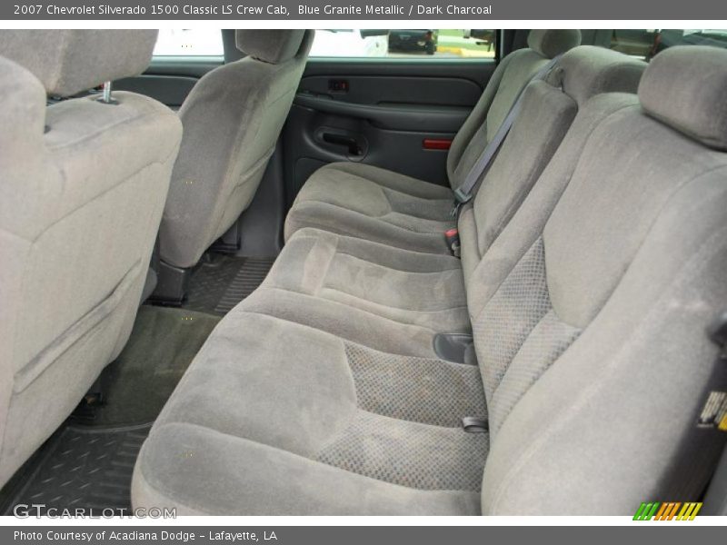 Blue Granite Metallic / Dark Charcoal 2007 Chevrolet Silverado 1500 Classic LS Crew Cab