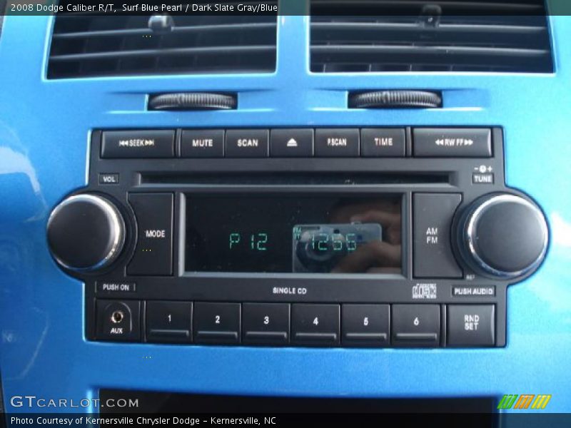 Surf Blue Pearl / Dark Slate Gray/Blue 2008 Dodge Caliber R/T