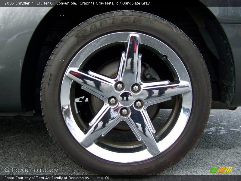 Graphite Gray Metallic / Dark Slate Gray 2005 Chrysler PT Cruiser GT Convertible