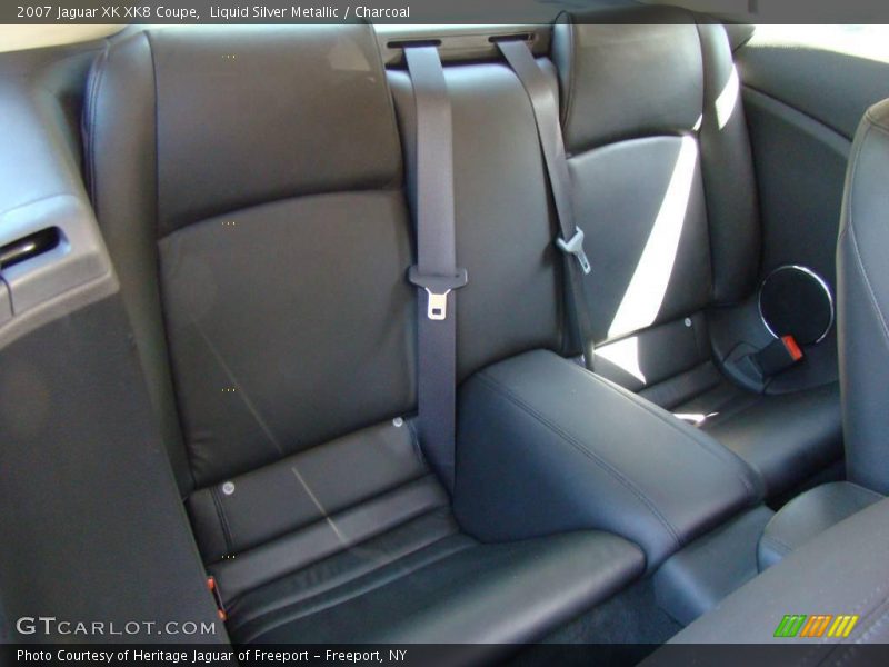 Liquid Silver Metallic / Charcoal 2007 Jaguar XK XK8 Coupe