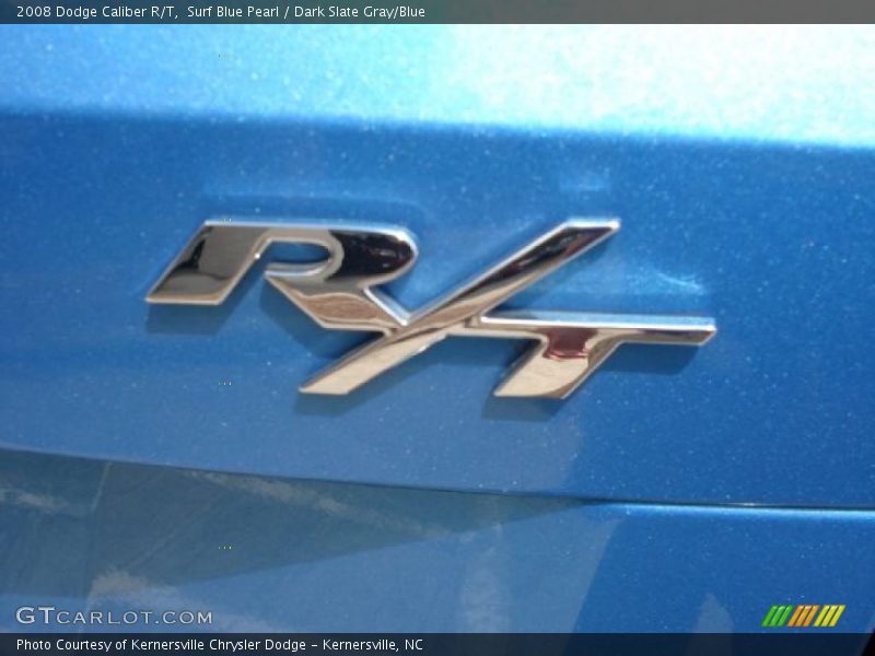 Surf Blue Pearl / Dark Slate Gray/Blue 2008 Dodge Caliber R/T
