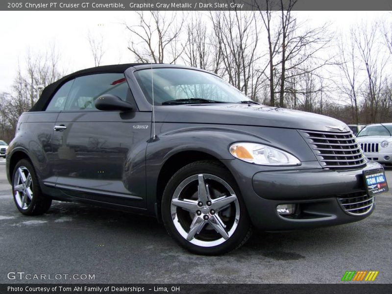 Graphite Gray Metallic / Dark Slate Gray 2005 Chrysler PT Cruiser GT Convertible