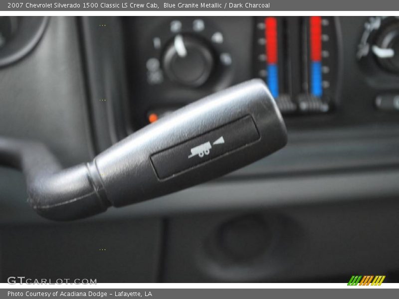 Blue Granite Metallic / Dark Charcoal 2007 Chevrolet Silverado 1500 Classic LS Crew Cab