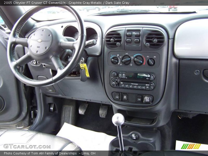 Graphite Gray Metallic / Dark Slate Gray 2005 Chrysler PT Cruiser GT Convertible