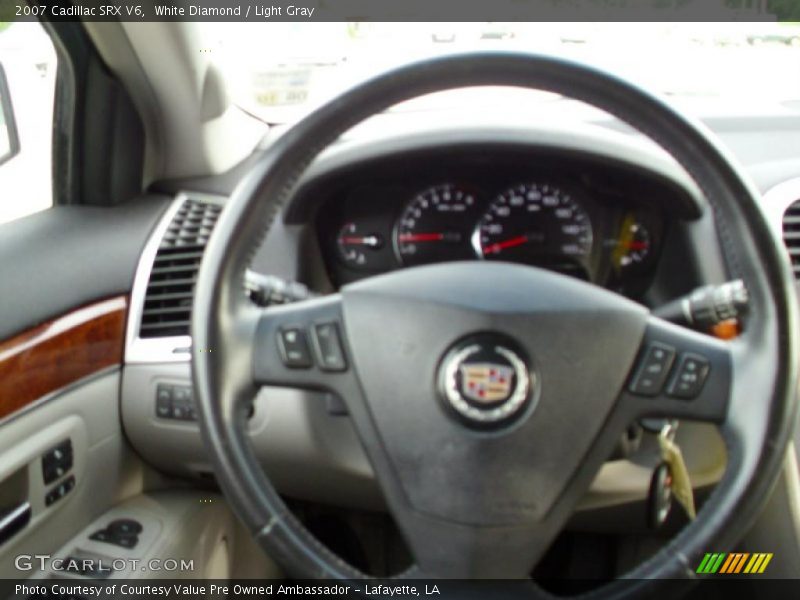 White Diamond / Light Gray 2007 Cadillac SRX V6