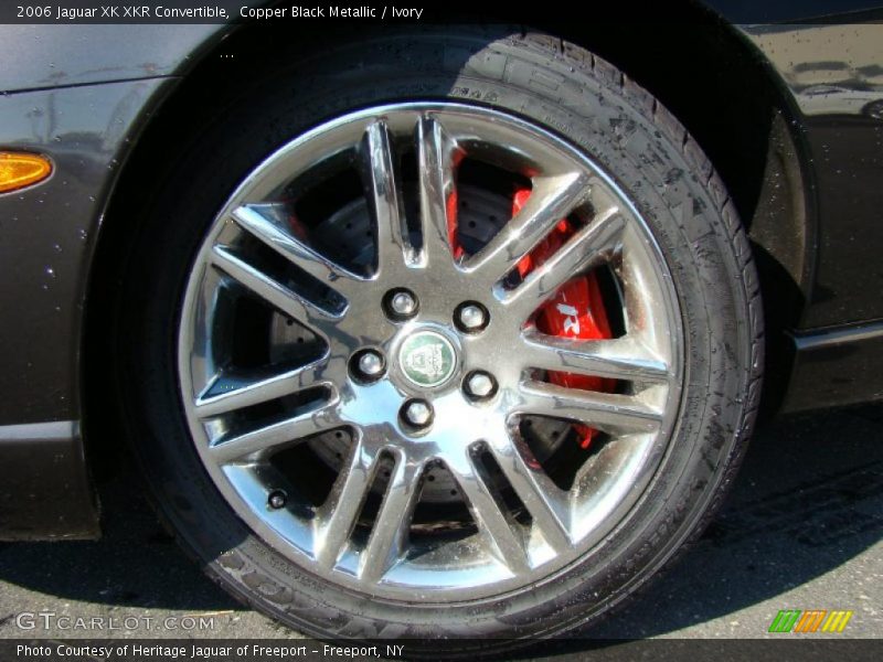 Copper Black Metallic / Ivory 2006 Jaguar XK XKR Convertible