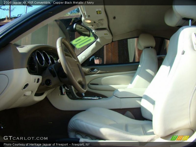 Copper Black Metallic / Ivory 2006 Jaguar XK XKR Convertible