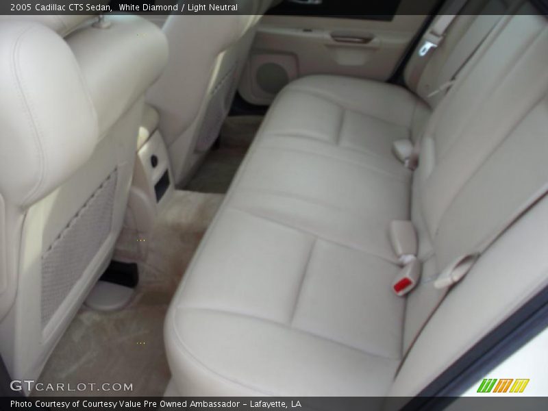 White Diamond / Light Neutral 2005 Cadillac CTS Sedan