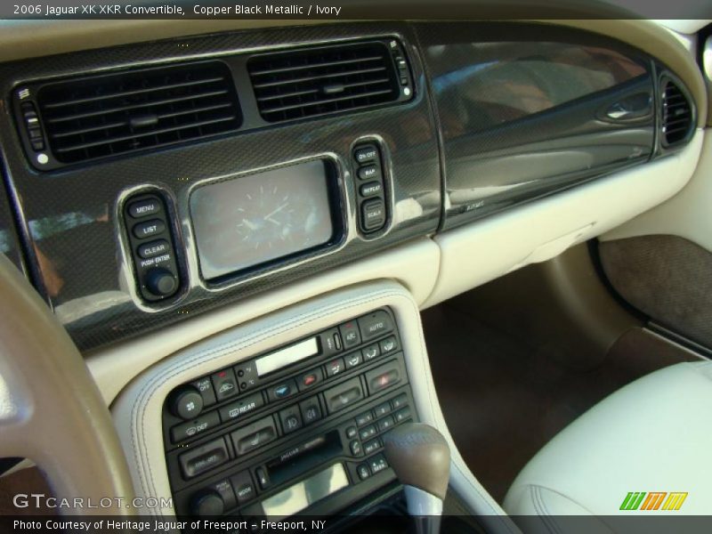 Copper Black Metallic / Ivory 2006 Jaguar XK XKR Convertible