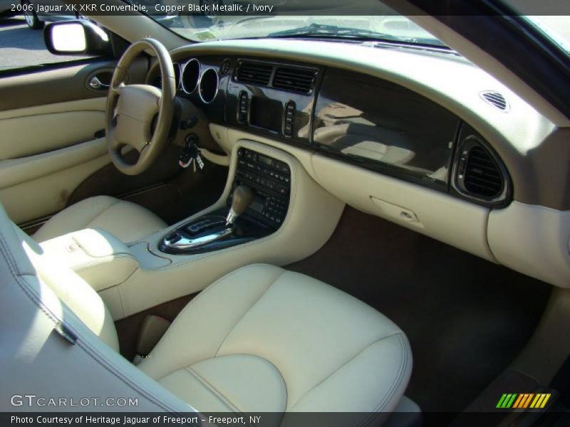 Copper Black Metallic / Ivory 2006 Jaguar XK XKR Convertible