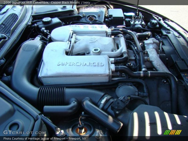 Copper Black Metallic / Ivory 2006 Jaguar XK XKR Convertible
