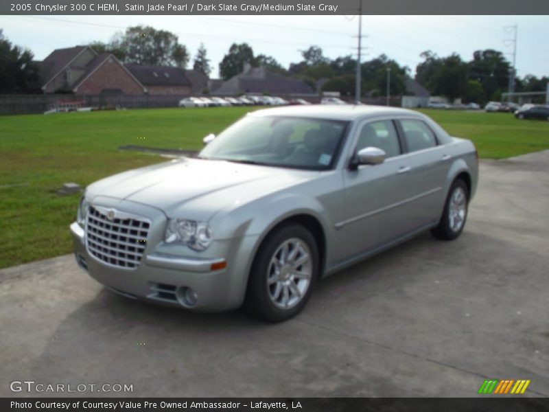 Satin Jade Pearl / Dark Slate Gray/Medium Slate Gray 2005 Chrysler 300 C HEMI
