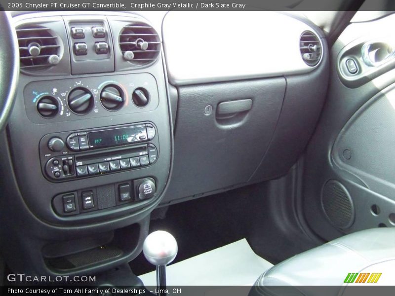 Graphite Gray Metallic / Dark Slate Gray 2005 Chrysler PT Cruiser GT Convertible