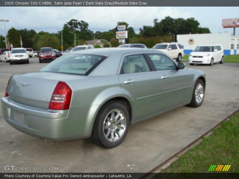 Satin Jade Pearl / Dark Slate Gray/Medium Slate Gray 2005 Chrysler 300 C HEMI
