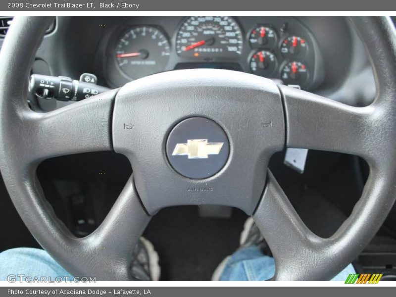 Black / Ebony 2008 Chevrolet TrailBlazer LT