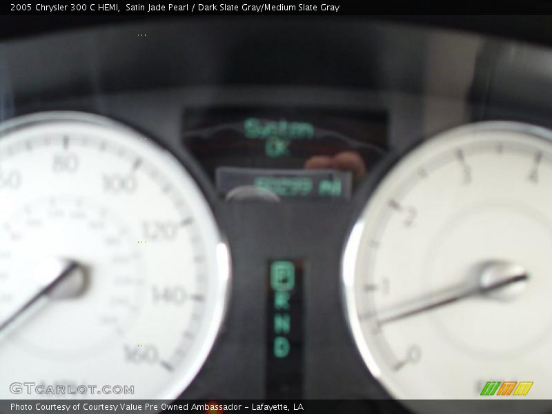 Satin Jade Pearl / Dark Slate Gray/Medium Slate Gray 2005 Chrysler 300 C HEMI